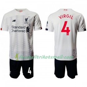Fußballtrikots Liverpool Virgil van Dijk 4 Kinder 2019-2020 Kurzarm Auswärts-trikot kaufen